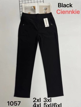 SPODNIE/LEGGINSY DAMSKIE. SIZE 2XL-6XL, KOLOR: JAK NA ZDJĘCIU (12szt/paczka)