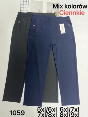 SPODNIE/LEGGINSY DAMSKIE. SIZE 5XL-9XL, KOLOR: JAK NA ZDJĘCIU (12szt/paczka)