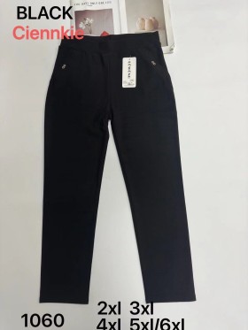 SPODNIE/LEGGINSY DAMSKIE. SIZE 2XL-6XL, KOLOR: JAK NA ZDJĘCIU (12szt/paczka)