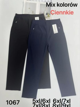 SPODNIE/LEGGINSY DAMSKIE. SIZE 5XL-9XL, KOLOR: JAK NA ZDJĘCIU (12szt/paczka)