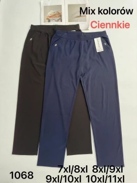 SPODNIE/LEGGINSY DAMSKIE. SIZE 7XL-11XL, KOLOR: JAK NA ZDJĘCIU (12szt/paczka)