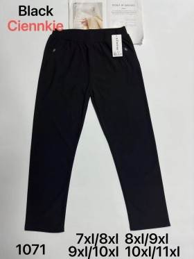 SPODNIE/LEGGINSY DAMSKIE. SIZE 7XL-11XL, KOLOR: JAK NA ZDJĘCIU (12szt/paczka)
