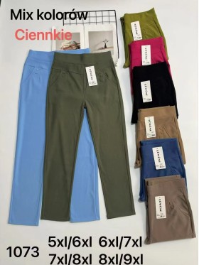 SPODNIE/LEGGINSY DAMSKIE. SIZE 5XL-9XL, KOLOR: JAK NA ZDJĘCIU (12szt/paczka)