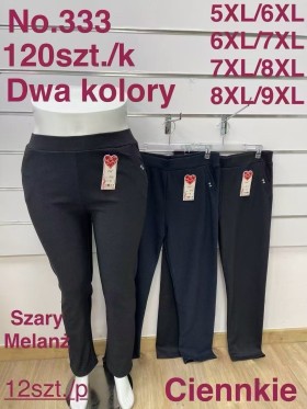 SPODNIE/LEGGINSY DAMSKIE. SIZE 5XL-9XL, KOLOR: JAK NA ZDJĘCIU (12szt/paczka)