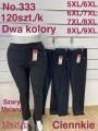 SPODNIE/LEGGINSY DAMSKIE. SIZE 5XL-9XL, KOLOR: JAK NA ZDJĘCIU (12szt/paczka)