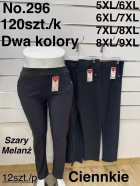 SPODNIE/LEGGINSY DAMSKIE. SIZE 5XL-9XL, KOLOR: JAK NA ZDJĘCIU (12szt/paczka)