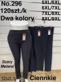 SPODNIE/LEGGINSY DAMSKIE. SIZE 5XL-9XL, KOLOR: JAK NA ZDJĘCIU (12szt/paczka)