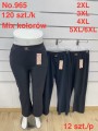 SPODNIE/LEGGINSY DAMSKIE. SIZE 2XL-6XL, KOLOR: JAK NA ZDJĘCIU (12szt/paczka)