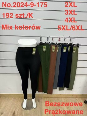 SPODNIE/LEGGINSY DAMSKIE. SIZE 2XL-6XL, KOLOR: JAK NA ZDJĘCIU (12szt/paczka)
