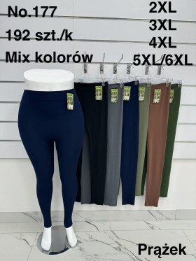 SPODNIE/LEGGINSY DAMSKIE. SIZE 2XL-6XL, KOLOR: JAK NA ZDJĘCIU (12szt/paczka)
