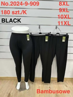 SPODNIE/LEGGINSY DAMSKIE. SIZE 8XL-11XL, KOLOR: JAK NA ZDJĘCIU (12szt/paczka)