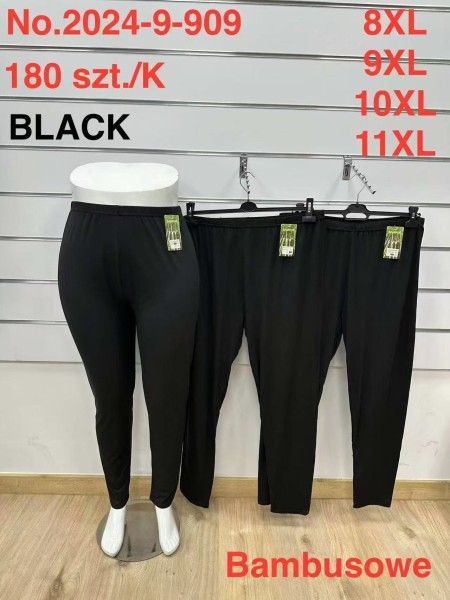 SPODNIE/LEGGINSY DAMSKIE. SIZE 8XL-11XL, KOLOR: JAK NA ZDJĘCIU (12szt/paczka)