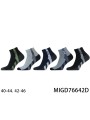SKARPETY MĘSKIE. SIZE 40-46, KOLOR: JAK NA ZDZJĘCIU (40PAR/PACZKA)