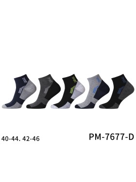SKARPETY MĘSKIE. SIZE 40-46, KOLOR: JAK NA ZDZJĘCIU (40PAR/PACZKA)
