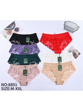 Majtki damskie size M-2XL , paczka 24szt mix kolor