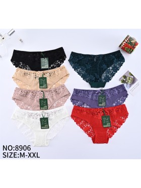 Majtki damskie size M-2XL , paczka 24szt mix kolor