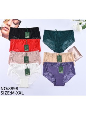 Majtki damskie size M-2XL , paczka 24szt mix kolor