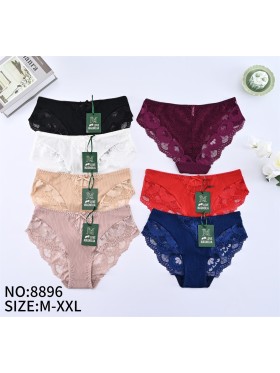 Majtki damskie size M-2XL , paczka 24szt mix kolor