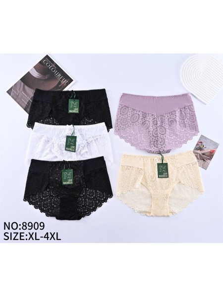 Majtki damskie size XL-4XL , paczka 24szt mix kolor