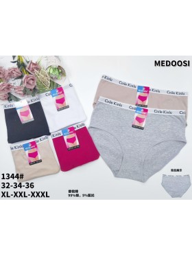 Majtki damskie size XL-3XL , paczka 24szt mix kolor