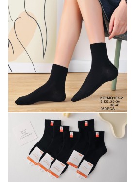 SKARPETY DAMSKIE. SIZE 36-41, KOLOR: JAK NA ZDZJĘCIU (40PAR/PACZKA)