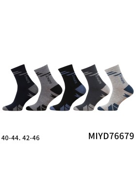 SKARPETY MĘSKIE. SIZE 40-46 (40PAR/PACZKA) KOLOR JAK NA ZDZJĘCIU