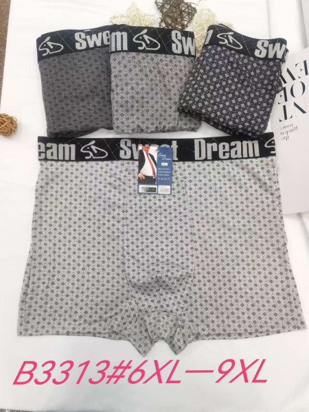 BOKSERKI MĘSKIE. SIZE 6XL-9XL (24SZT/PACZKA) KOLOR JAK NA ZDZJĘCIU