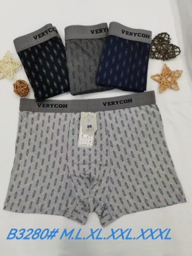 BOKSERKI MĘSKIE. SIZE M-3XL (24SZT/PACZKA) KOLOR JAK NA ZDZJĘCIU