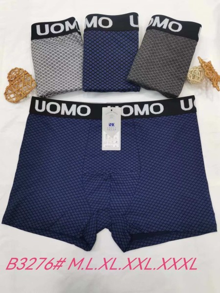 BOKSERKI MĘSKIE. SIZE M-3XL (24SZT/PACZKA) KOLOR JAK NA ZDZJĘCIU