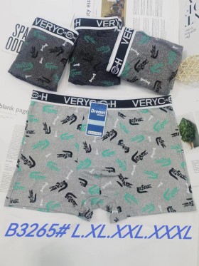 BOKSERKI MĘSKIE. SIZE L-3XL (24SZT/PACZKA) KOLOR JAK NA ZDZJĘCIU