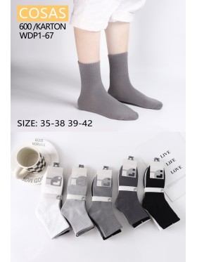 SKARPETY DAMSKIE . SIZE 35-42 (40PAR/PACZKA) KOLOR JAK NA ZDZJĘCIU
