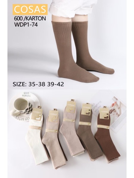 SKARPETY DAMSKIE . SIZE 35-42 (40PAR/PACZKA) KOLOR JAK NA ZDZJĘCIU