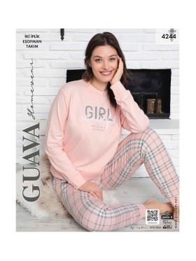 PIŻAMA DAMSKA TURECKA. SIZE M-2XL (4SZT/PACZKA) KOLOR JAK NA ZDZIĘCIU