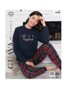 PIŻAMA DAMSKA TURECKA. SIZE M-2XL (4SZT/PACZKA) KOLOR JAK NA ZDZIĘCIU