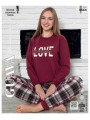 PIŻAMA DAMSKA TURECKA. SIZE M-2XL (4SZT/PACZKA) KOLOR JAK NA ZDZIĘCIU