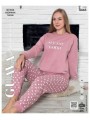 PIŻAMA DAMSKA TURECKA. SIZE M-2XL (4SZT/PACZKA) KOLOR JAK NA ZDZIĘCIU