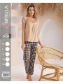 PIŻAMA DAMSKA TURECKA. SIZE M-3XL (5SZT/PACZKA) KOLOR JAK NA ZDZIĘCIU