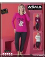 PIŻAMA DAMSKA TURECKA. SIZE S-2XL (5SZT/PACZKA) KOLOR JAK NA ZDZIĘCIU