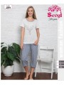 PIŻAMA DAMSKA TURECKA. SIZE L-2XL (3SZT/PACZKA) KOLOR JAK NA ZDZIĘCIU