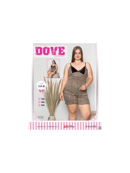 PIŻAMA DAMSKA TURECKA. SIZE: 3XL-5XL ( 3 SZT/PACZKA ) KOLOR JAK NA ZDZIĘCIU