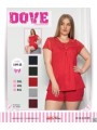 PIŻAMA DAMSKA TURECKA. SIZE: 3XL-5XL ( 3 SZT/PACZKA ) KOLOR JAK NA ZDZIĘCIU