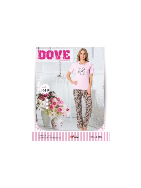 PIŻAMA DAMSKA TURECKA. SIZE: M-XL ( 3 SZT/PACZKA ) KOLOR JAK NA ZDZIĘCIU