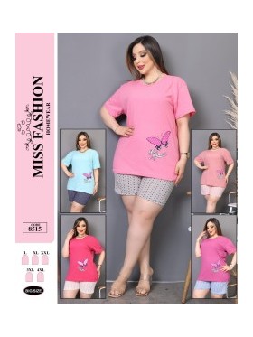 PIŻAMA DAMSKA TURECKA. SIZE: L-4XL ( 5 SZT/PACZKA ) KOLOR JAK NA ZDZIĘCIU