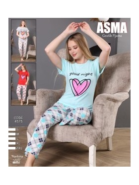 PIŻAMA DAMSKA TURECKA. SIZE: S-2XL ( 5 SZT/PACZKA ) KOLOR JAK NA ZDZIĘCIU