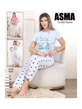 PIŻAMA DAMSKA TURECKA. SIZE: S-2XL ( 5 SZT/PACZKA ) KOLOR JAK NA ZDZIĘCIU