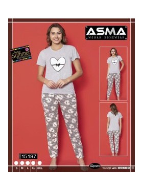 PIŻAMA DAMSKA TURECKA. SIZE: S-2XL ( 5 SZT/PACZKA ) KOLOR JAK NA ZDZIĘCIU