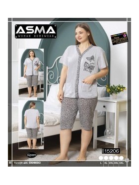 PIŻAMA DAMSKA TURECKA. SIZE: L-4XL ( 5 SZT/PACZKA ) KOLOR JAK NA ZDZIĘCIU