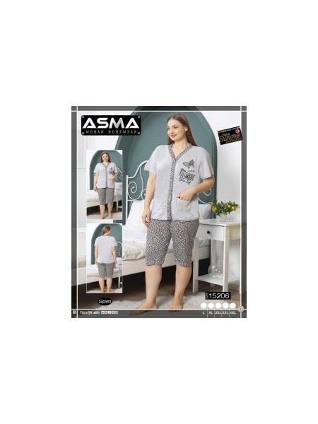 PIŻAMA DAMSKA TURECKA. SIZE: L-4XL ( 5 SZT/PACZKA ) KOLOR JAK NA ZDZIĘCIU