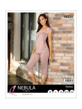 PIŻAMA DAMSKA TURECKA. SIZE: M-3XL ( 5 SZT/PACZKA ) KOLOR JAK NA ZDZIĘCIU