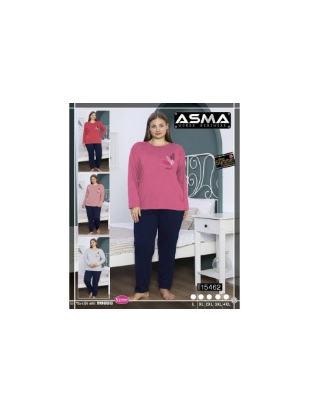 PIŻAMA DAMSKA TURECKA. SIZE: L-4XL ( 5 SZT/PACZKA ) KOLOR JAK NA ZDZIĘCIU